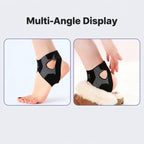 Honeycomb Ankle Support Brace with Dual Adjustable Straps