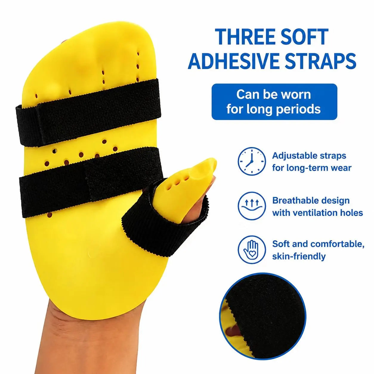 Adjustable Finger Splint Board Hand Support Brace