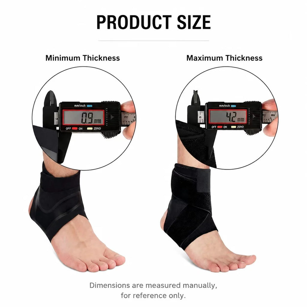 Adjustable Ankle Support Brace – Lightweight Compression Ankle Stabilizer