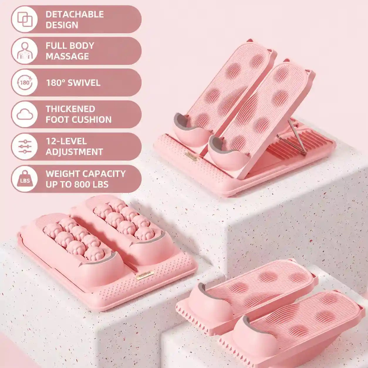 Adjustable Foot Stretch Board & Massage Trainer