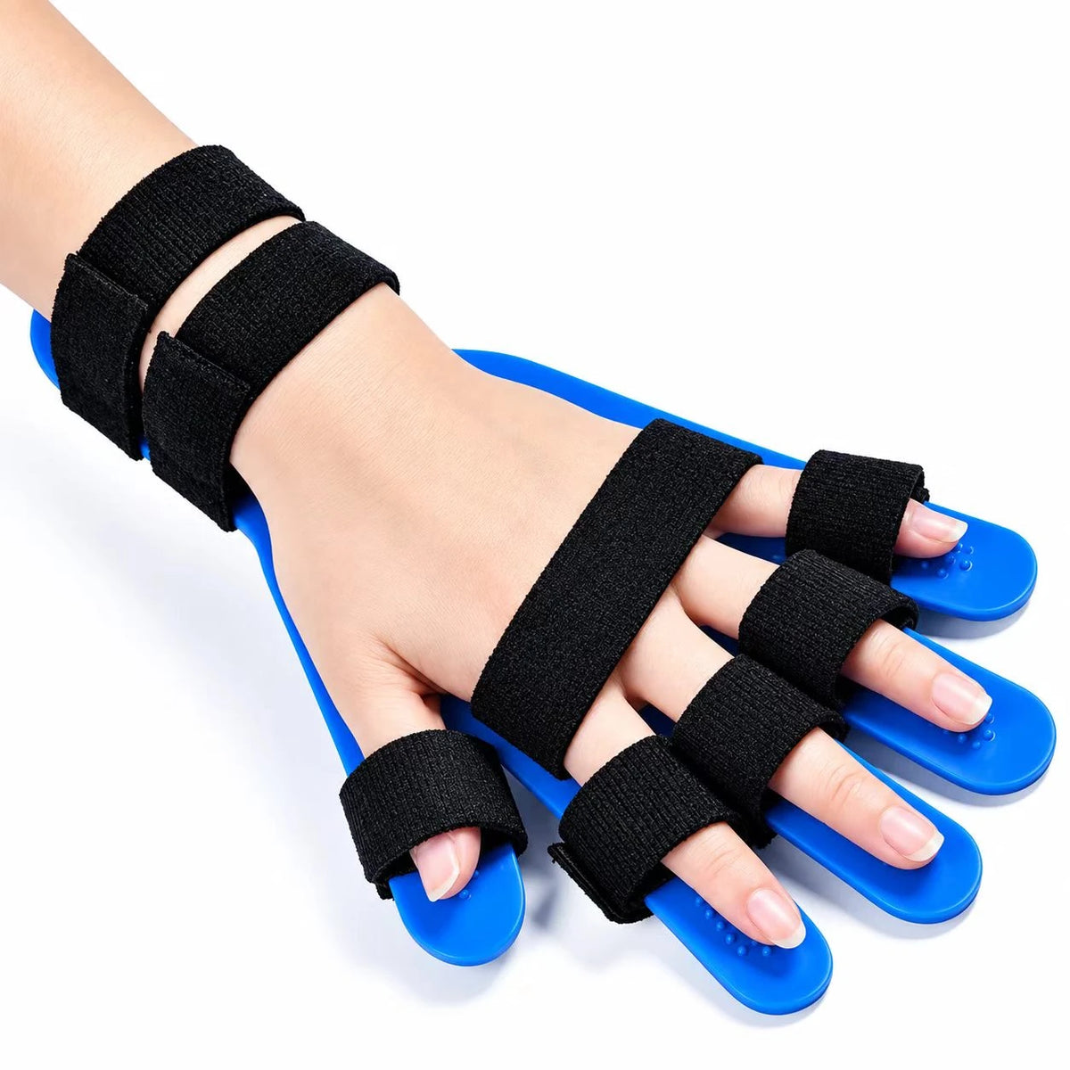 Adjustable Finger Extension & Wrist Support Splint – Fits Both Hands