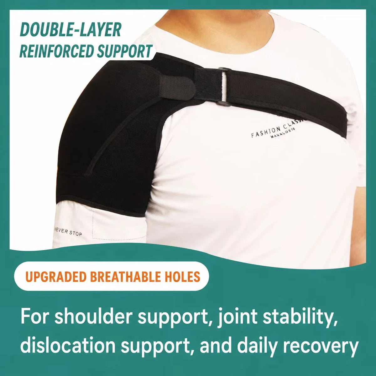 Adjustable Double-Layer Shoulder Support Brace