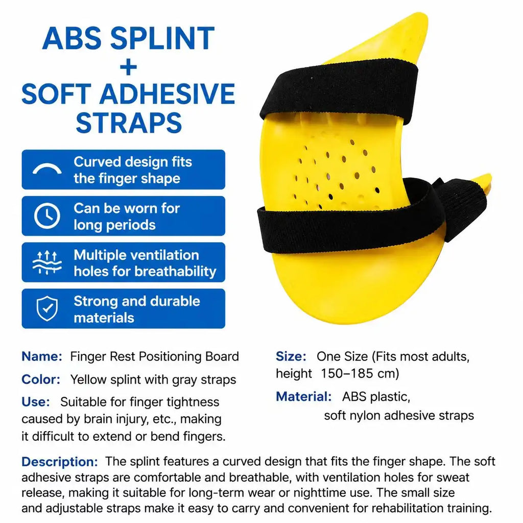 Adjustable Finger Splint Board Hand Support Brace
