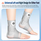 Adjustable Ankle Support Brace with Cross Straps