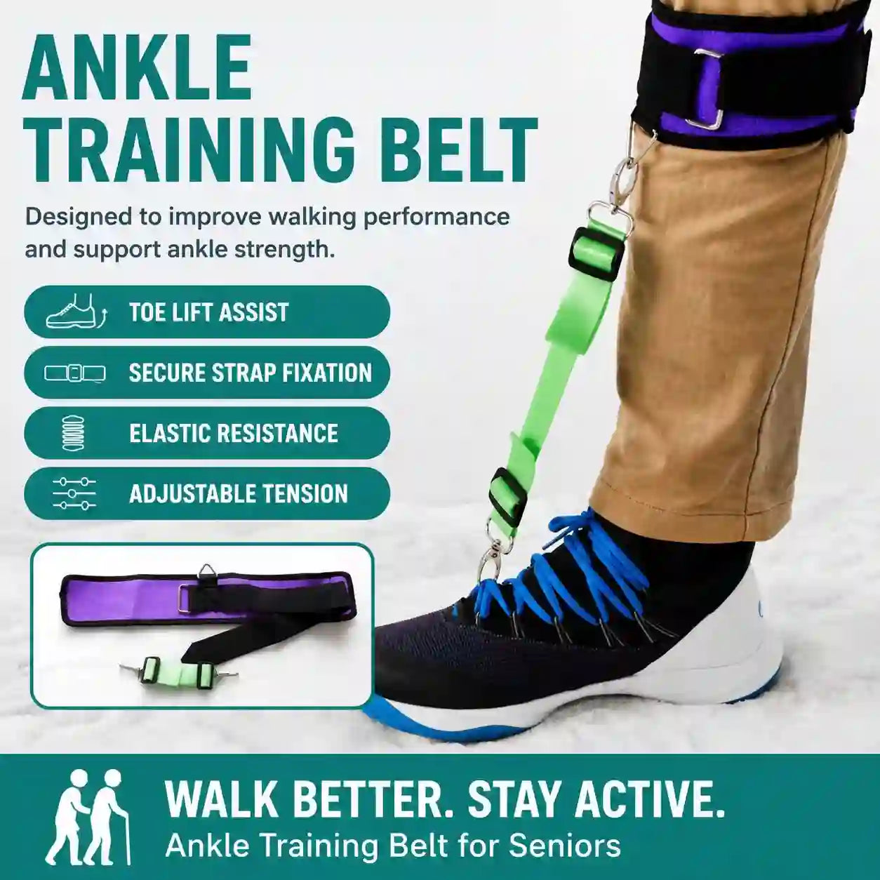 Adjustable Ankle Training Belt