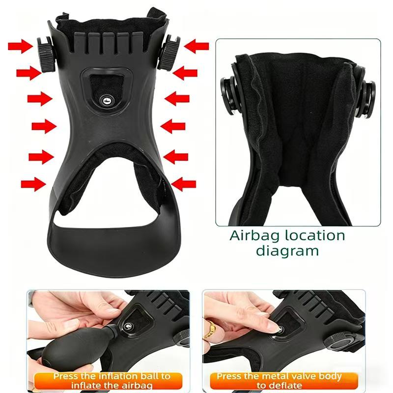 Orthèse releveur de pied avec coussin d'air (AFO)