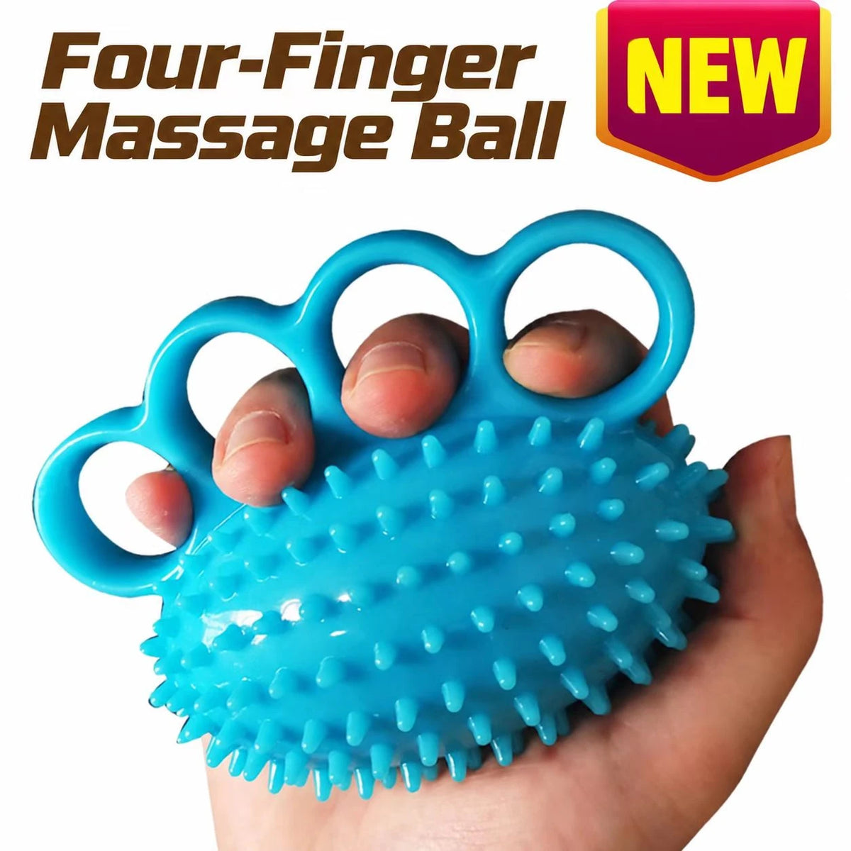 2-Piece Hand Grip Training & Massage Ball Set