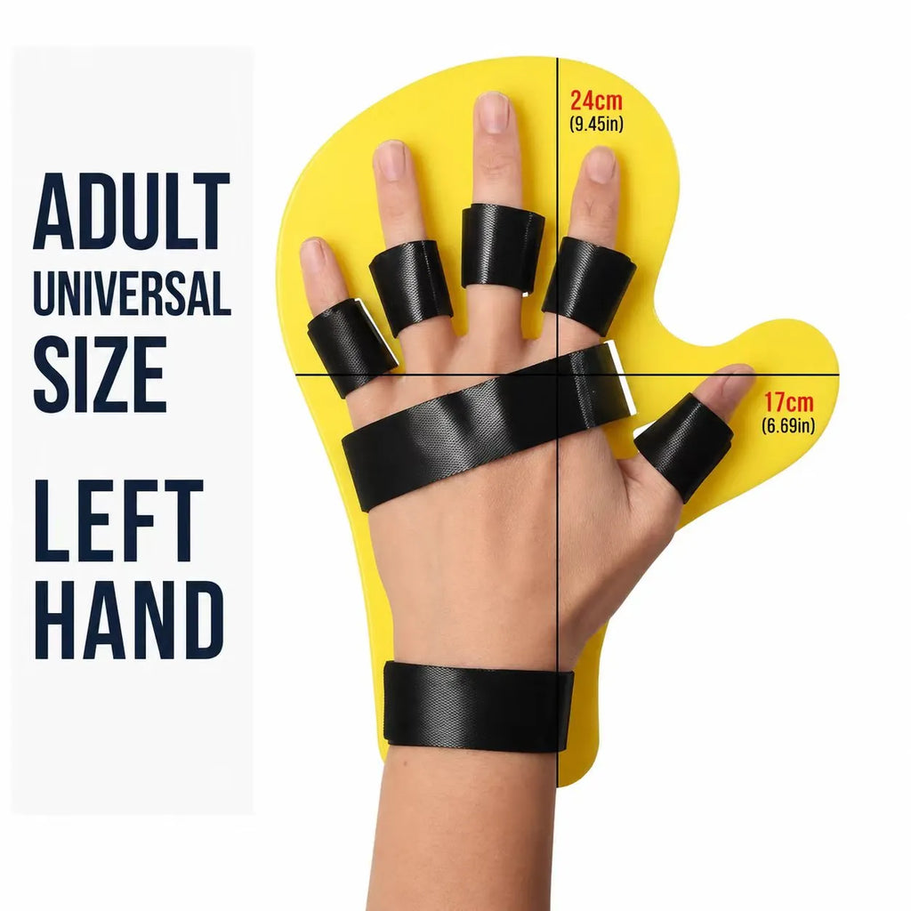 Adjustable Five Finger Hand Support Splint | Finger Separation Brace for Hand Positioning & Daily Exercise