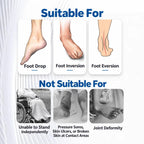 Dynamic Foot Drop Ankle Support Brace – Adjustable Exoskeleton Walking & Training Support