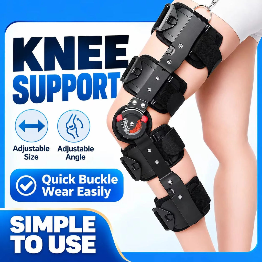 Adjustable Hinged Knee Support Brace – Lightweight Carbon Fiber Design