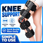 Adjustable Hinged Knee Support Brace – Lightweight Carbon Fiber Design