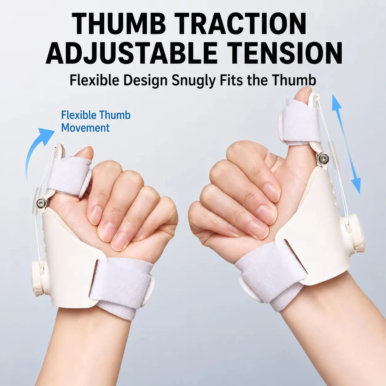 Adjustable Dial Thumb Support Brace – Wrist & Thumb Stabilizer