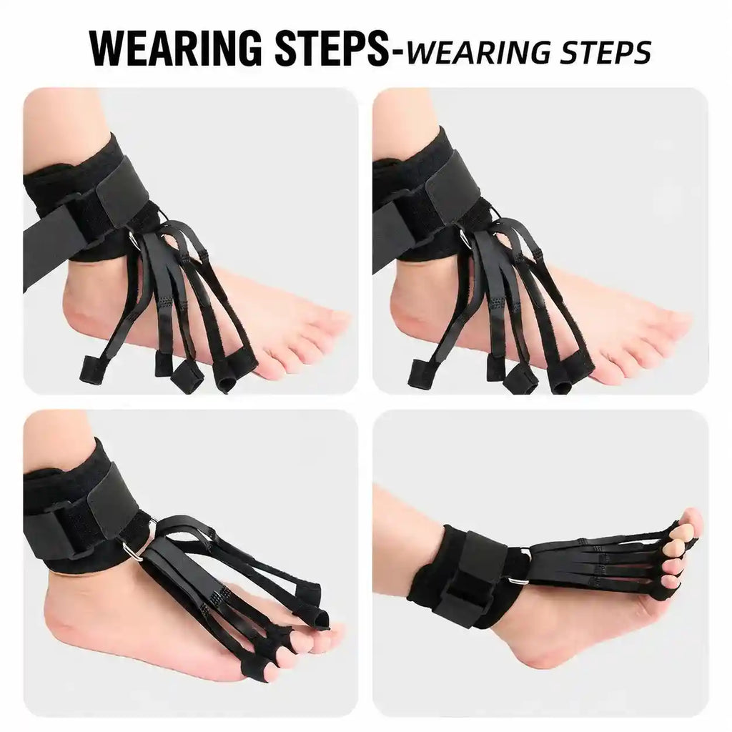 Adjustable Toe Retractor Support for Overlapping Toes & Hammer Toe Comfort