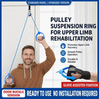 Door Pulley Shoulder & Arm Exercise Set – Upper Limb Mobility & Stretching Kit