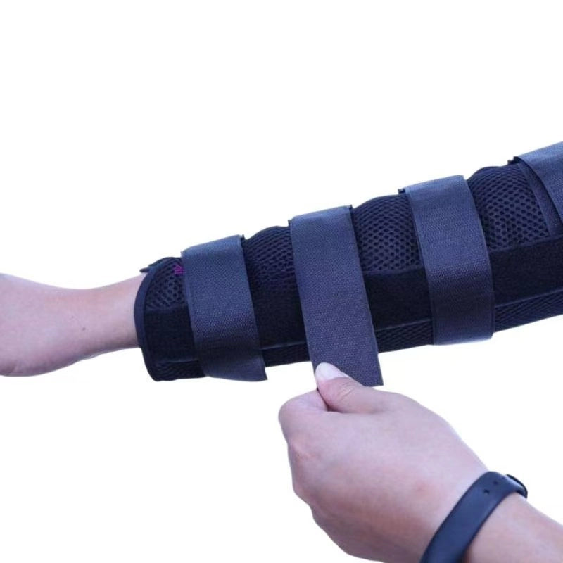 Adjustable Elbow Support Splint – Breathable Forearm Brace with Secure Strap Design