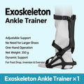 Dynamic Foot Drop Ankle Support Brace – Adjustable Exoskeleton Walking & Training Support
