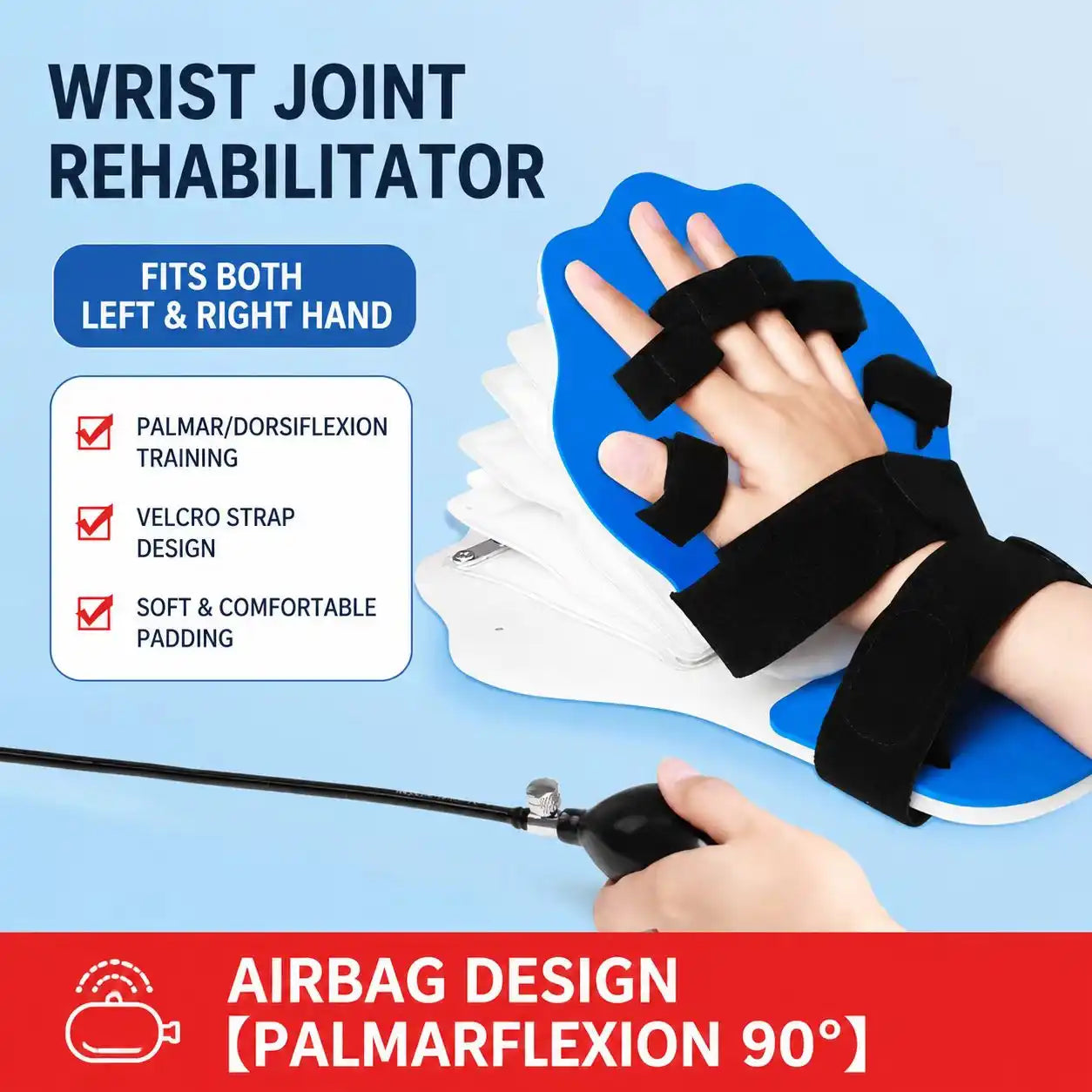 Smart Electric Wrist Motion Trainer with Remote Control