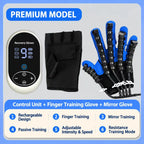 Electric Hand & Finger Training Glove – 3 Modes & 9 Adjustable Levels