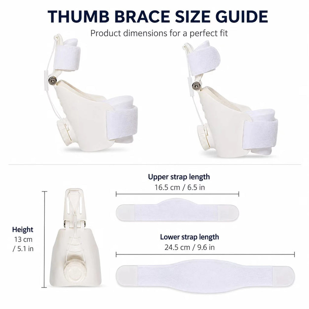 Adjustable Dial Thumb Support Brace – Wrist & Thumb Stabilizer