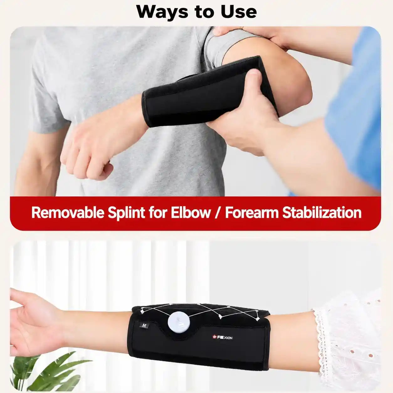 Adjustable Dial Elbow Support Brace