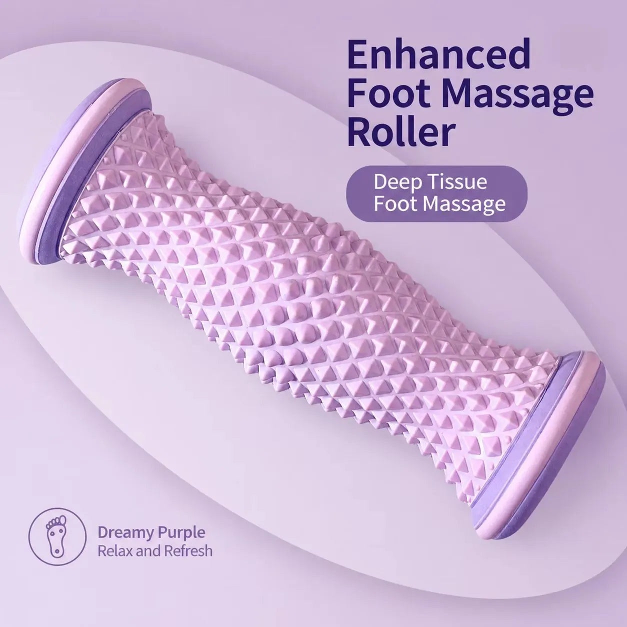 Deep Tissue Foot Massage Roller – Plantar & Calf Relief