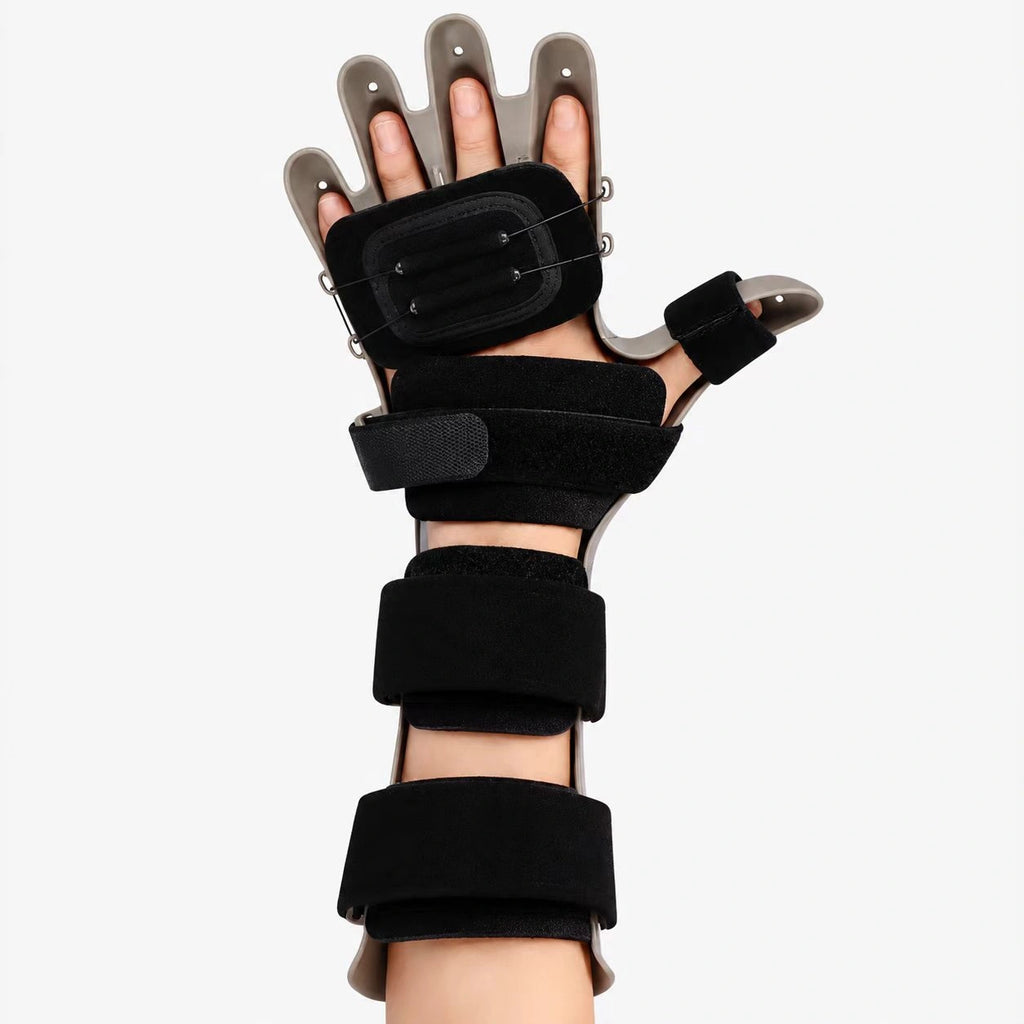 Adjustable BOA Dial Wrist & Hand Support Brace with Finger Positioning Support