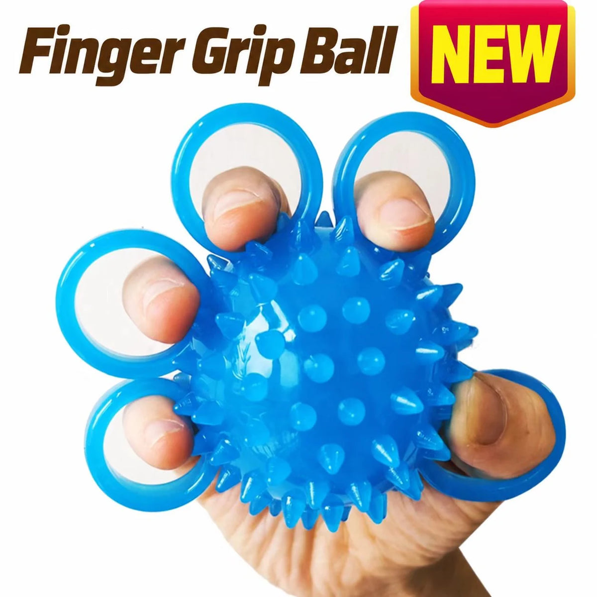 2-Piece Hand Grip Training & Massage Ball Set