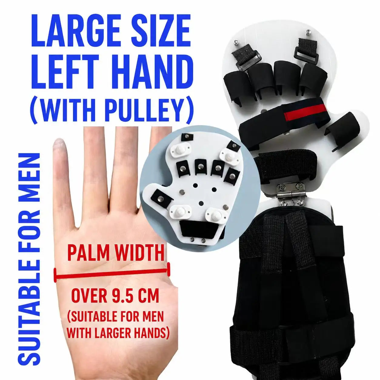 Adjustable Dynamic Wrist & Hand Stretching Trainer with Finger Support