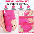 Adjustable Air Cushion Big Toe Support – 85° Flexible Design with Comfortable Straps