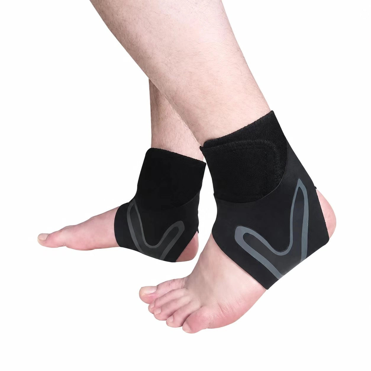 Adjustable Ankle Support Brace – Lightweight Compression Ankle Stabilizer
