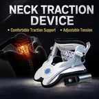 Electric Air-Powered Adjustable Neck Support & Stretching Brace with 3-Point Traction