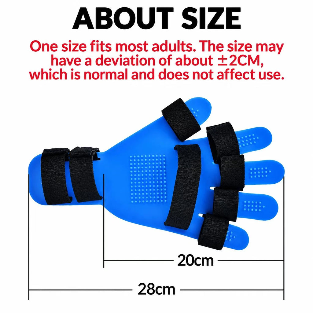 Adjustable Finger Extension & Wrist Support Splint – Fits Both Hands