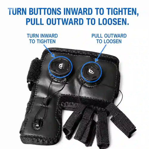 Adjustable Toe Flexibility Trainer with Dual Dial Tension System