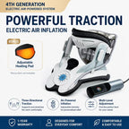 Electric Air-Powered Adjustable Neck Support & Stretching Brace with 3-Point Traction