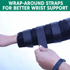 Adjustable Elbow Support Splint – Breathable Forearm Brace with Secure Strap Design