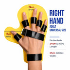 Adjustable Five Finger Hand Support Splint | Finger Separation Brace for Hand Positioning & Daily Exercise