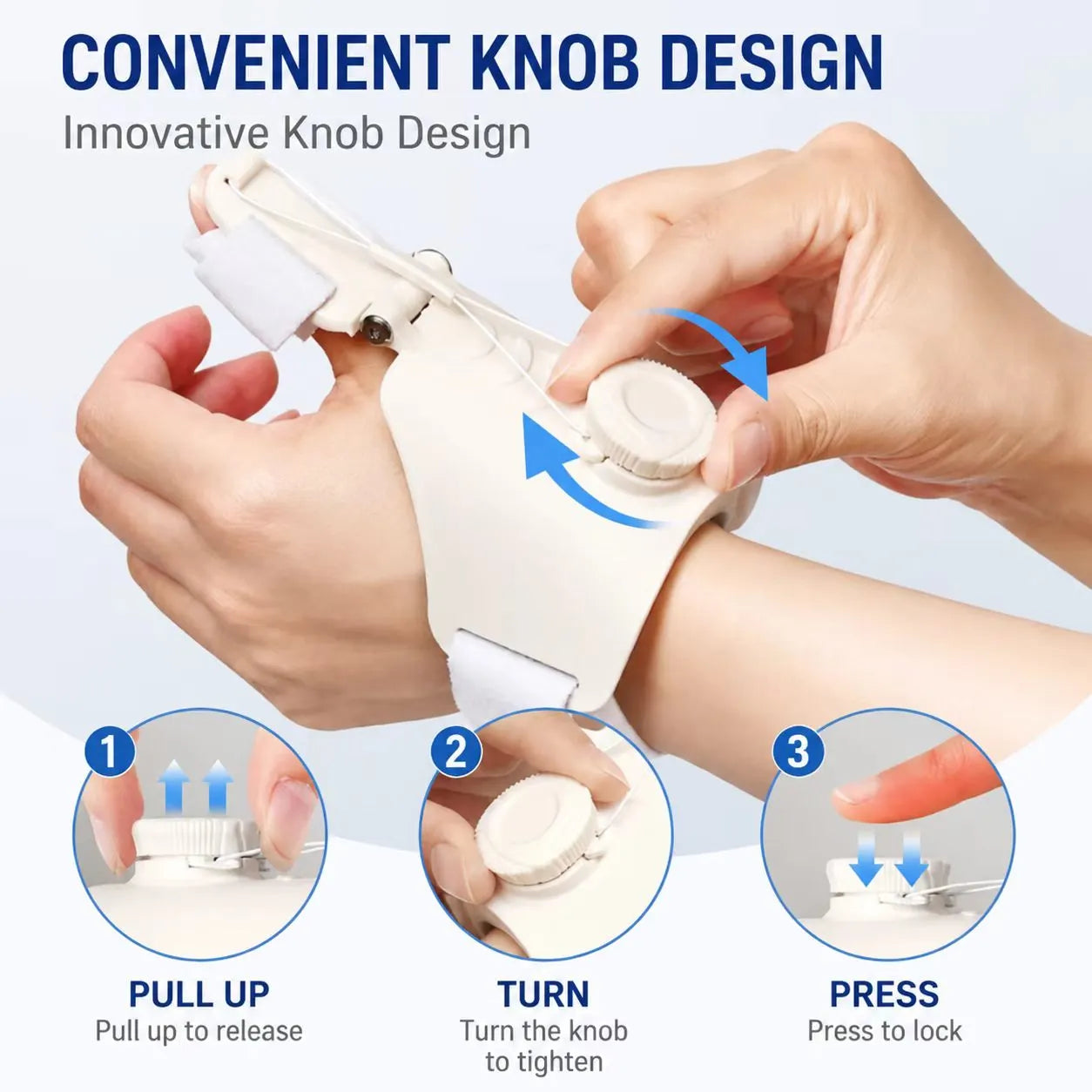Adjustable Dial Thumb Support Brace – Wrist & Thumb Stabilizer