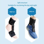 Attelle de soutien pour pied tombant réglable jour et nuit