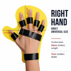 Adjustable Five Finger Hand Support Splint | Finger Separation Brace for Hand Positioning & Daily Exercise