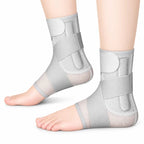 Adjustable Ankle Support Brace with Cross Straps