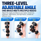 Adjustable Hinged Knee Support Brace – Lightweight Carbon Fiber Design