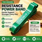 Senior Resistance Loop Band with Door Anchor – Full Body Strength & Mobility Training
