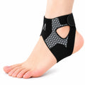 Honeycomb Ankle Support Brace with Dual Adjustable Straps