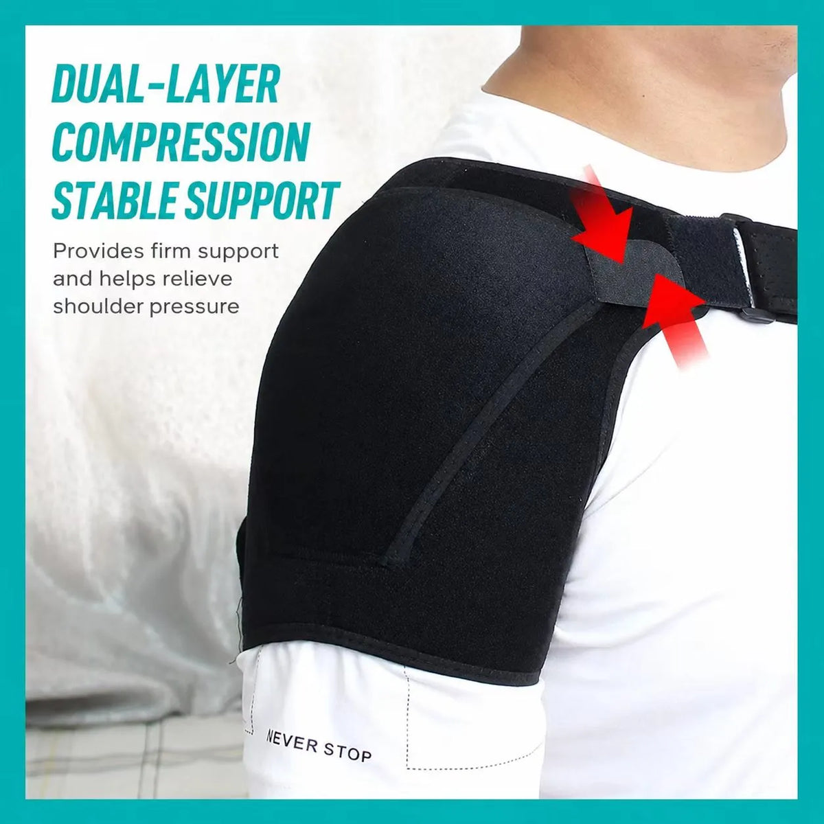 Adjustable Double-Layer Shoulder Support Brace
