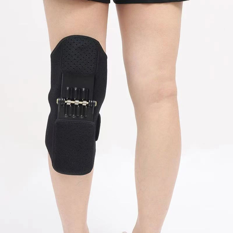 Adjustable Knee Support Brace with Spring Hinge