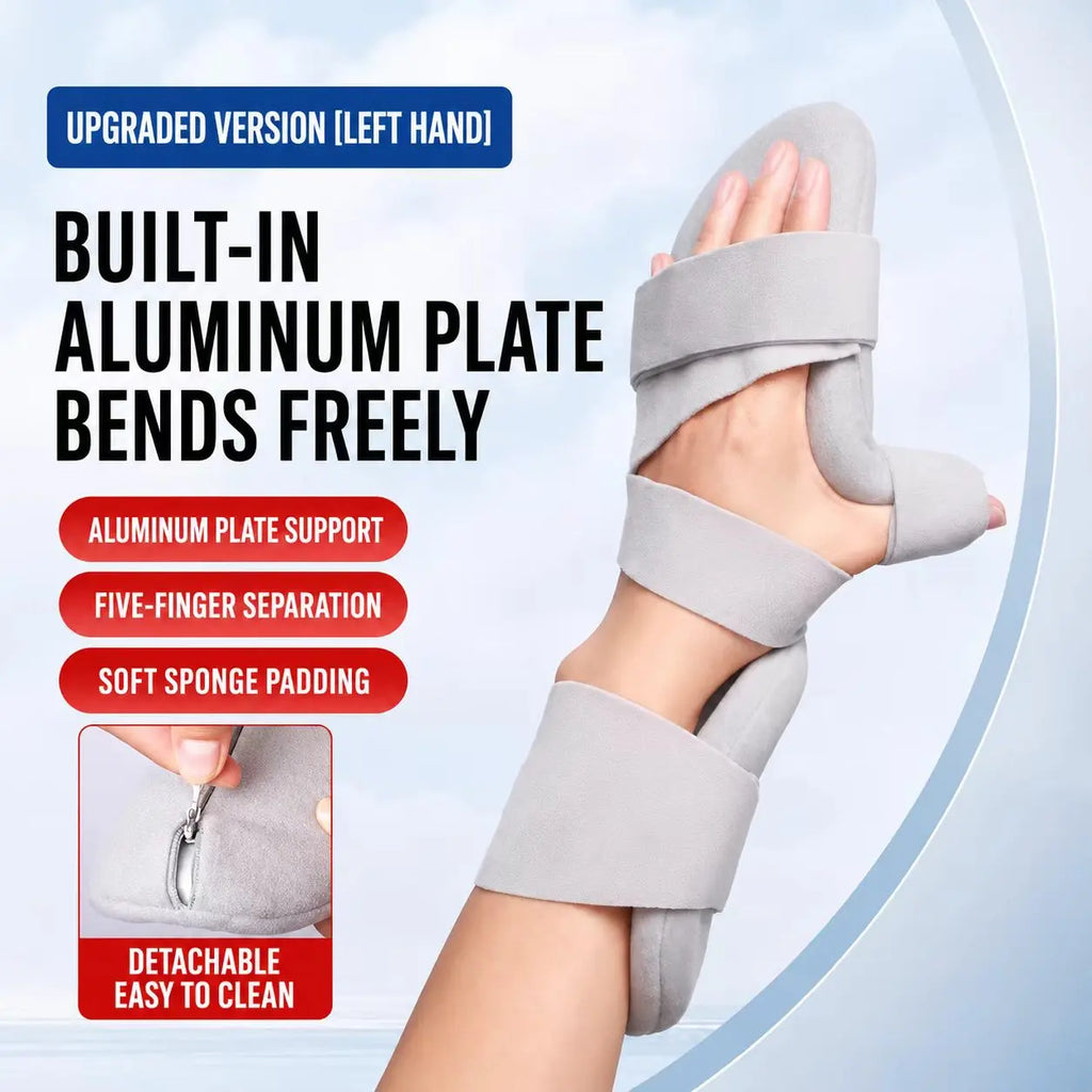 Adjustable Five Finger Hand Support Splint | Finger Separation Brace for Hand Positioning & Daily Exercise