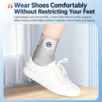 Adjustable Ankle Support Brace with Cross Straps