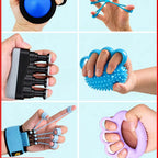 2-Piece Hand Grip Training & Massage Ball Set