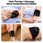 Adjustable Rechargeable Heat EMS Massage Wrap for Arms and Legs