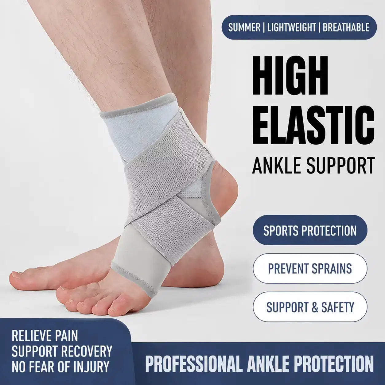 Adjustable Ankle Support Brace